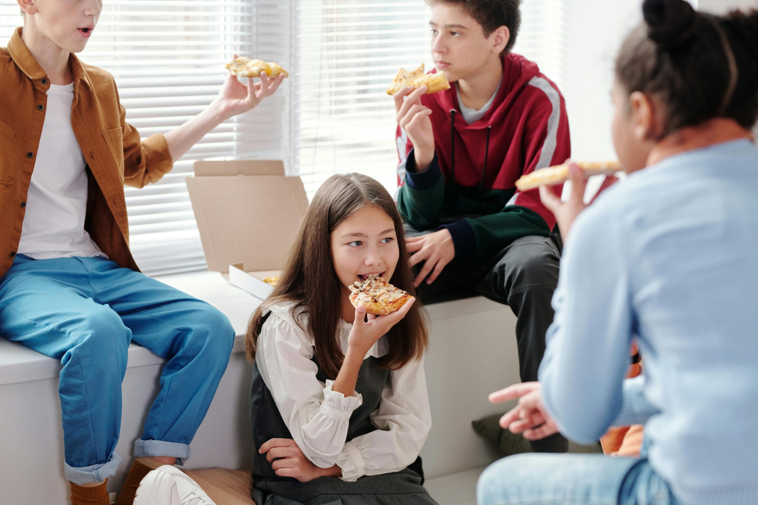 A lesson in pizza cheese!